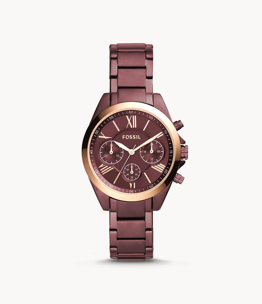 Courier Chronograph Wine-Tone
