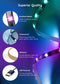 Tira de luces Govee LED RGBIC WI-FI con aplicación IOS Y Android